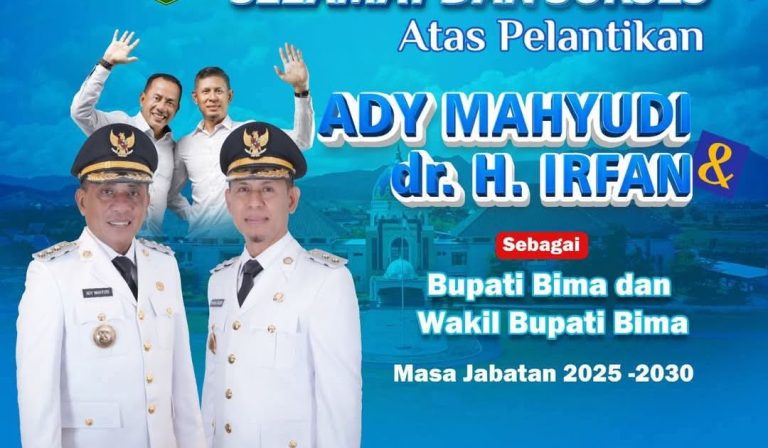 Bupati dan Wakil Bupati Bima Periode 2025-2030